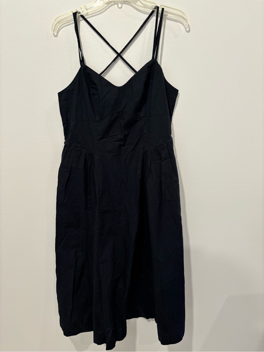 A new day Black Strappy Sundress - Women's Classic Summer Dress